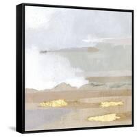 Abstract Coastland I-Victoria Borges-Framed Stretched Canvas