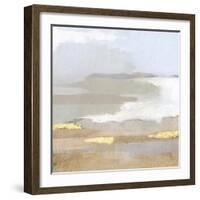 Abstract Coastland II-Victoria Borges-Framed Art Print