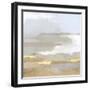 Abstract Coastland II-Victoria Borges-Framed Art Print