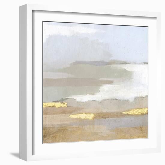 Abstract Coastland II-Victoria Borges-Framed Art Print