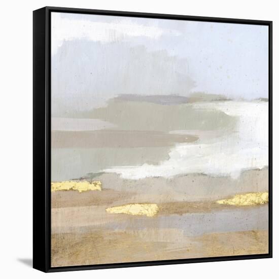 Abstract Coastland II-Victoria Borges-Framed Stretched Canvas