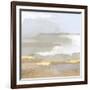 Abstract Coastland II-Victoria Borges-Framed Art Print