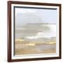 Abstract Coastland II-Victoria Borges-Framed Art Print