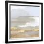 Abstract Coastland II-Victoria Borges-Framed Art Print