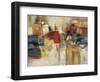 Abstract Cocktail Party 1-Gabriela Villarreal-Framed Art Print