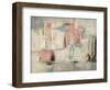 Abstract Cocktail Party 4 - Pastel-Gabriela Villarreal-Framed Art Print