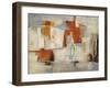 Abstract Cocktail Party 4-Gabriela Villarreal-Framed Art Print