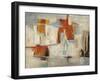 Abstract Cocktail Party 4-Gabriela Villarreal-Framed Art Print