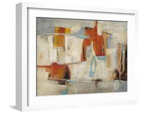 Abstract Cocktail Party 4-Gabriela Villarreal-Framed Art Print