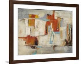 Abstract Cocktail Party 4-Gabriela Villarreal-Framed Art Print