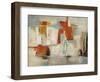 Abstract Cocktail Party 4-Gabriela Villarreal-Framed Art Print