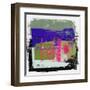 Abstract Color Mix Study IV-Emma Moore-Framed Art Print