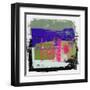 Abstract Color Mix Study IV-Emma Moore-Framed Art Print