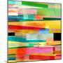 Abstract Colorful Background-Tanor-Mounted Art Print