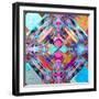 Abstract Colorful Background-Tanor-Framed Art Print