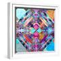 Abstract Colorful Background-Tanor-Framed Art Print