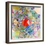 Abstract Colorful Background-Tanor-Framed Art Print