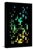 Abstract Colorful Dots-oriontrail2-Stretched Canvas