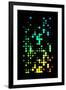Abstract Colorful Dots-oriontrail2-Framed Art Print