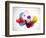 Abstract Colorful Football Banner-Slamer-Framed Art Print