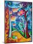 Abstract Colorful Landscape PoP Art-Megan Aroon Duncanson-Mounted Art Print