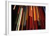 Abstract Colorful Lines-oriontrail2-Framed Art Print