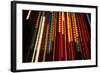 Abstract Colorful Lines-oriontrail2-Framed Art Print