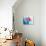 Abstract Colorful Oil Painting on Canvas. Semi- Abstract Image of Flowers-Nongkran_ch-Photographic Print displayed on a wall
