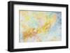 Abstract Colorful Oil Painting on Canvas Texture.-Nongkran_ch-Framed Photographic Print