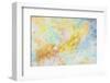 Abstract Colorful Oil Painting on Canvas Texture.-Nongkran_ch-Framed Photographic Print