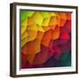 Abstract Colorful Patches Background-pashabo-Framed Art Print