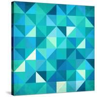 Abstract Colorful Triangles-art_of_sun-Stretched Canvas