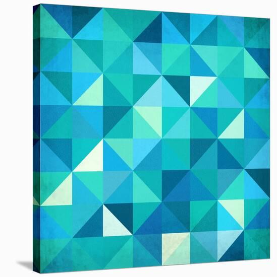Abstract Colorful Triangles-art_of_sun-Stretched Canvas