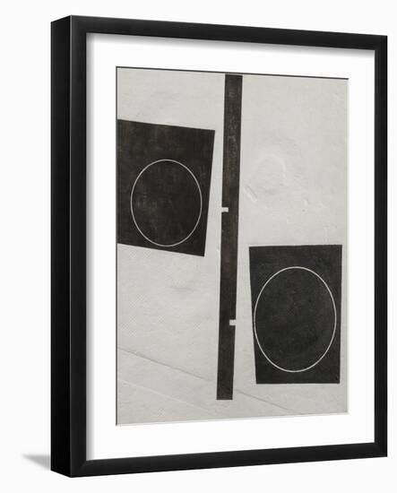 Abstract Composition, 1971-George Dannatt-Framed Giclee Print