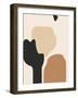 Abstract composition 1-null-Framed Giclee Print