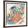 Abstract Composition I-Melissa Wang-Framed Art Print