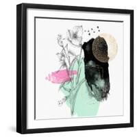 Abstract Composition II-Bay Solace-Framed Art Print