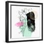 Abstract Composition II-Bay Solace-Framed Art Print