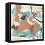 Abstract Composition II-Melissa Wang-Framed Stretched Canvas