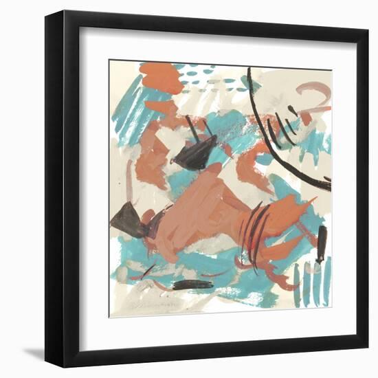 Abstract Composition II-Melissa Wang-Framed Art Print