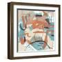 Abstract Composition III-Melissa Wang-Framed Art Print