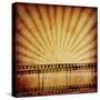 Abstract Composition of Movie Frames or Film Strip-molodec-Stretched Canvas