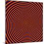 Abstract Computer Artwork of a Spiral-David Parker-Mounted Premium Photographic Print