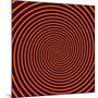 Abstract Computer Artwork of a Spiral-David Parker-Mounted Photographic Print