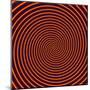 Abstract Computer Artwork of a Spiral-David Parker-Mounted Premium Photographic Print