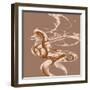 Abstract Concerto - Whirl-Michael Banks-Framed Giclee Print