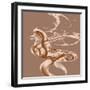 Abstract Concerto - Whirl-Michael Banks-Framed Giclee Print