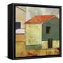 Abstract Construction II-Sloane Addison  -Framed Stretched Canvas