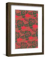 Abstract Coral Pattern-Found Image Holdings Inc-Framed Photographic Print