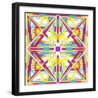 Abstract Cube-Deanna Tolliver-Framed Giclee Print